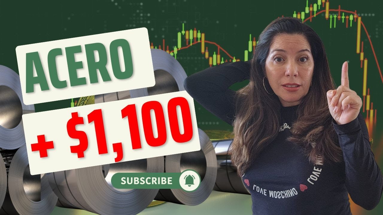 ¿Viene el HRC a $1,100? Nucor sube, chatarra aprieta y la demanda resiste