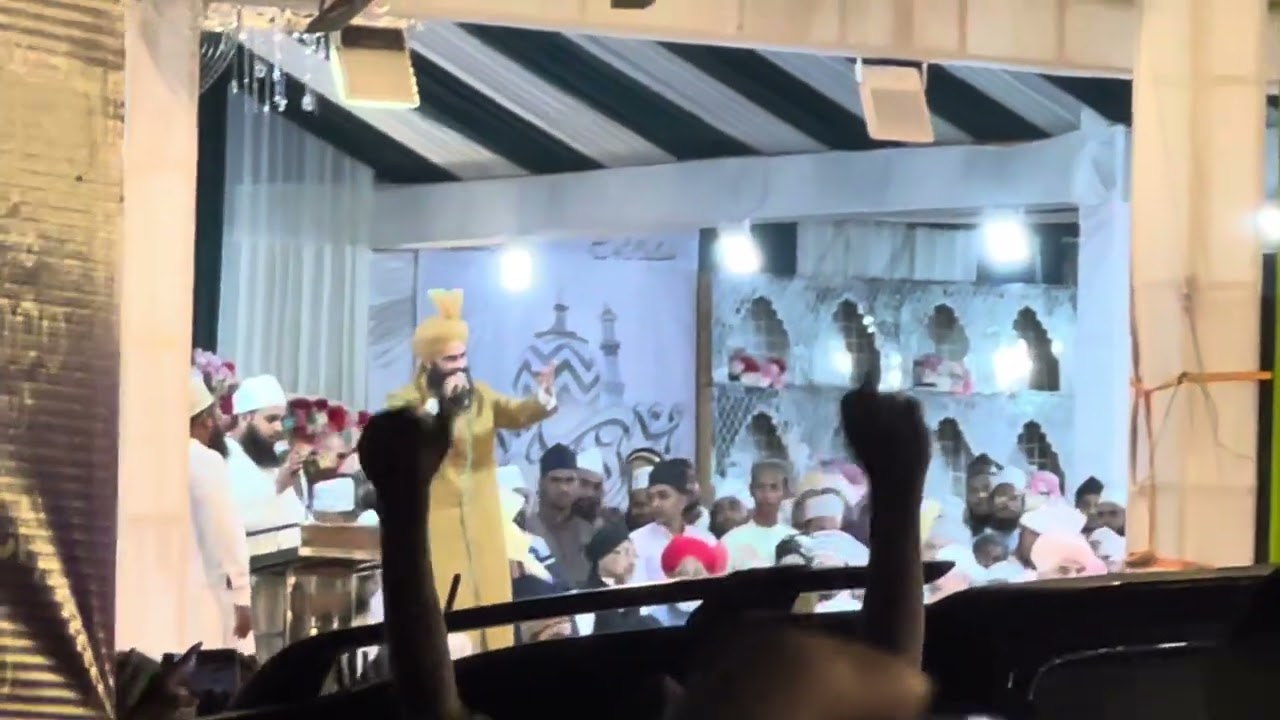 107 Urse Razvi grand entry Mufti ASJAD Raza khan naara voice HUZUR SAYYAD GULZAARE MILLAT 