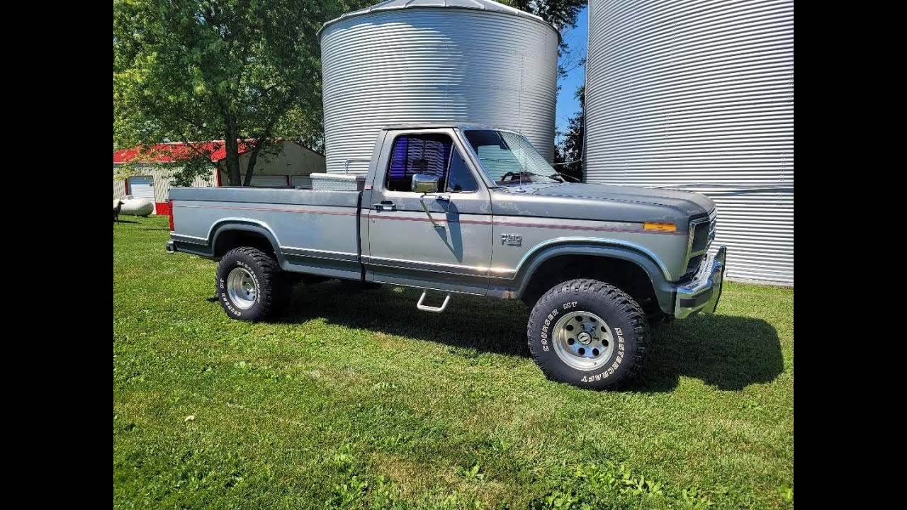 1986 Ford F150 XLT Lariat, 4wd, 5.0, AOD, Bullnose. Owned More Than 20 Years.