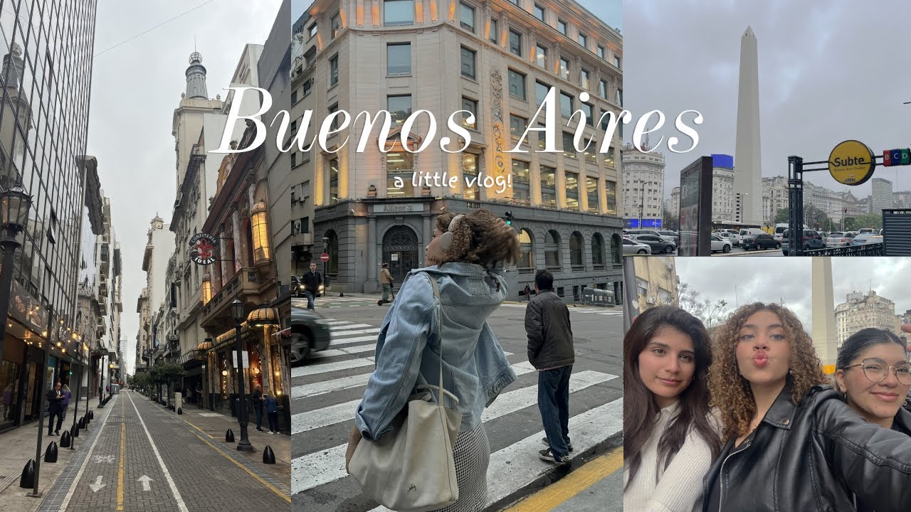 Buenos Aires vlog! 🌷 viajando sola por primera vez; estudios y conociendo amistades :3