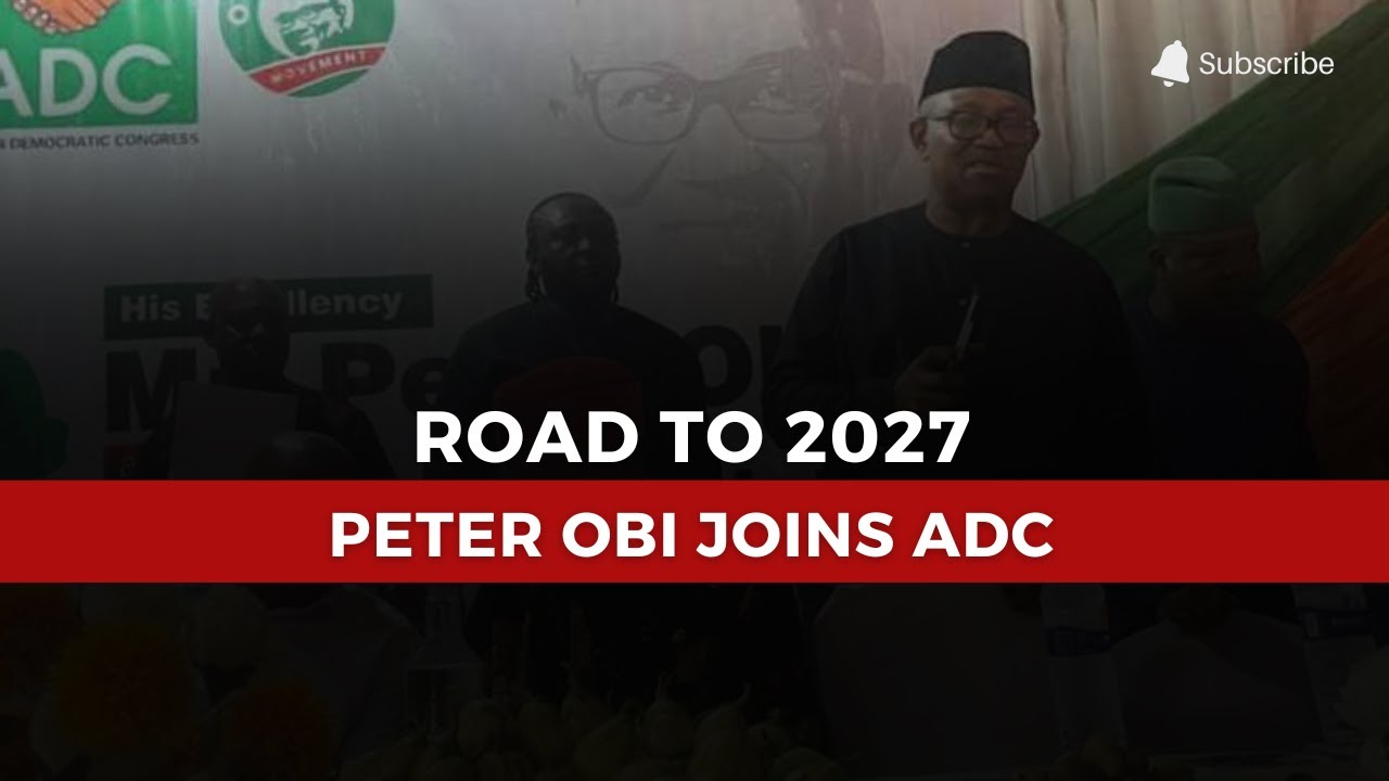 Peter Obi Dumps Labour Party, Joins ADC Ahead of 2027
