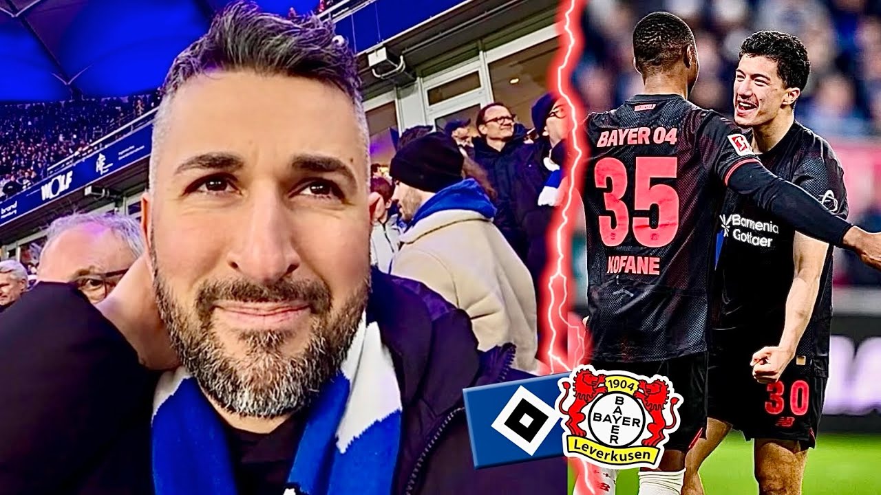 HSV-FRUST PUR 😡 | VERDIENTE NIEDERLAGE - HSV vs. Bayer 04 Leverkusen Stadionvlog | Bardia Barati