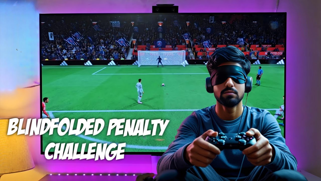 Can I Score a Penalty Blindfolded in FC 25? 🤯