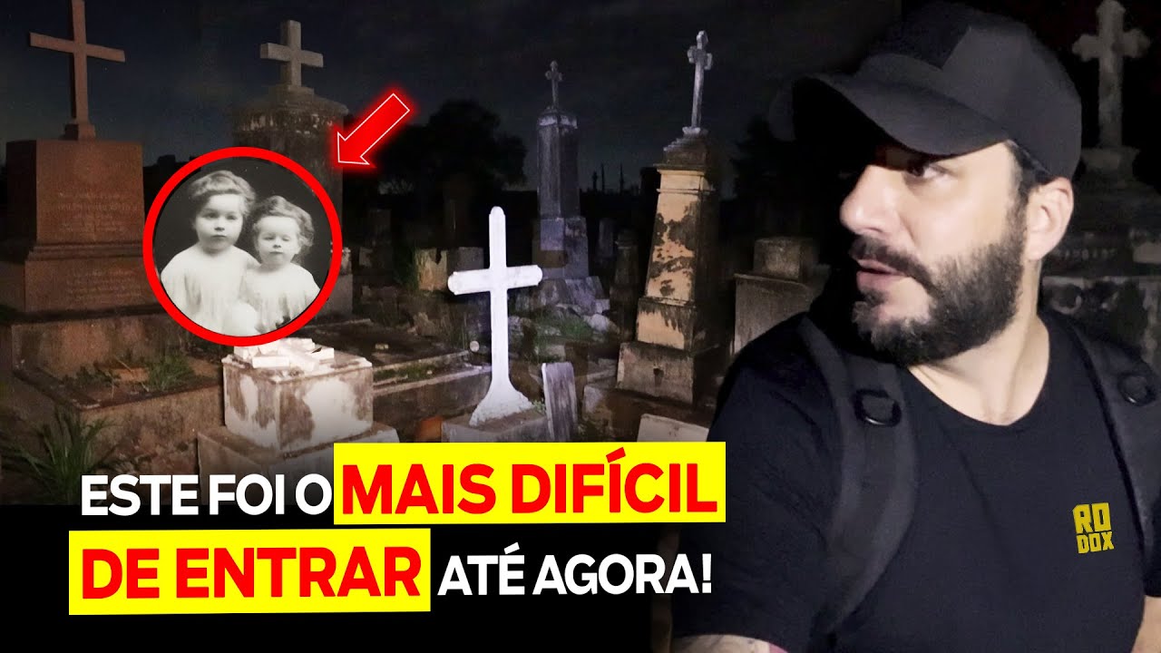O CEMIT&Eacute;RIO MAIS ASSUSTADOR DE TODOS! RITUAL PESADO NO T&Uacute;MULO!  | RODOX