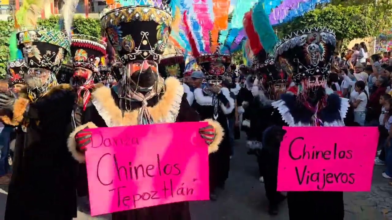 Tepoztlan presente en el encuentro de comparsas jiutepec 2026 chinelos viajeros 