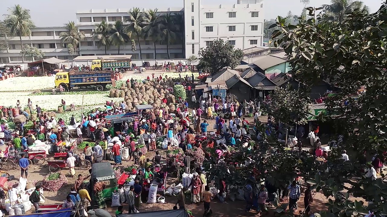 Bogra vegetable market