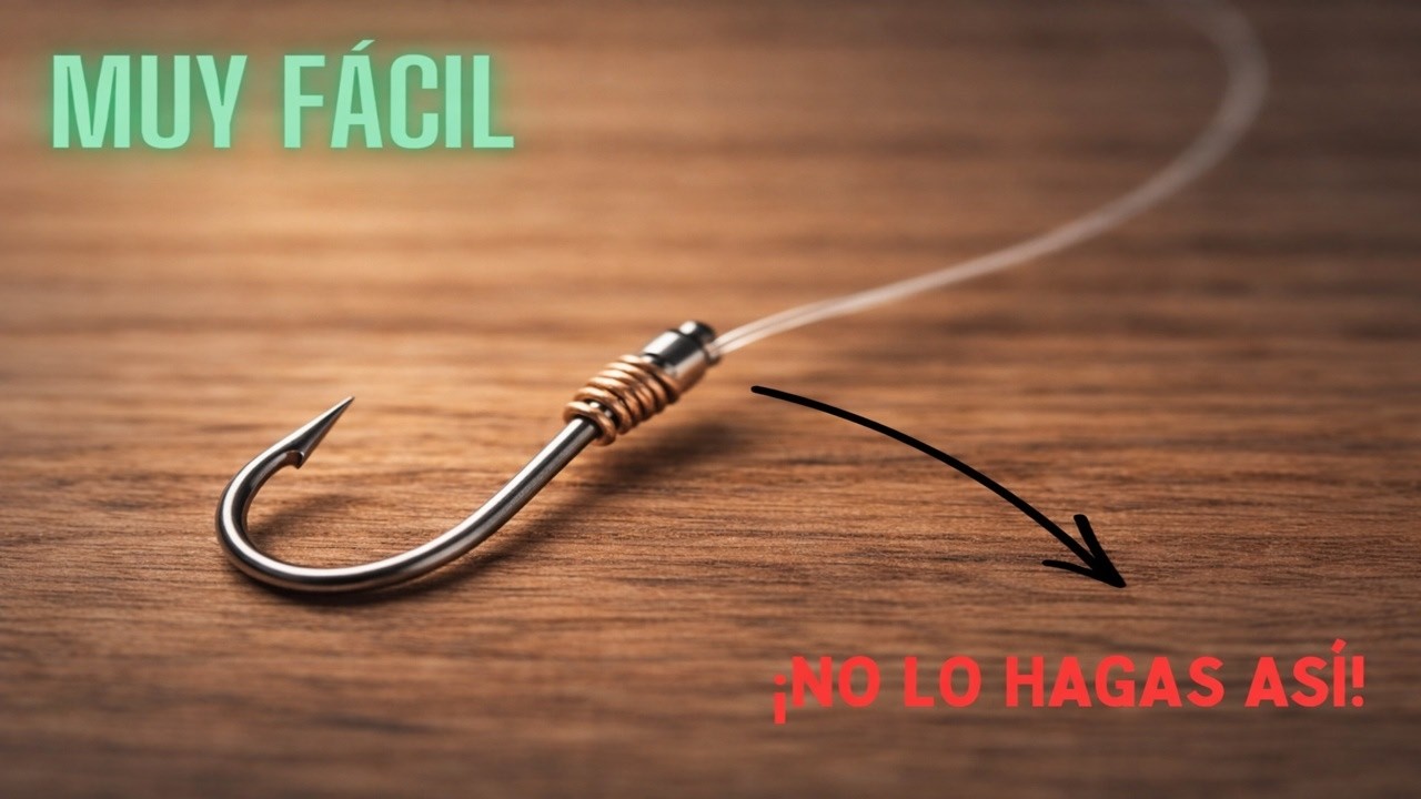 ¿Cómo hacer el MEJOR NUDO de PESCA en 3 mins? | Muy fácil