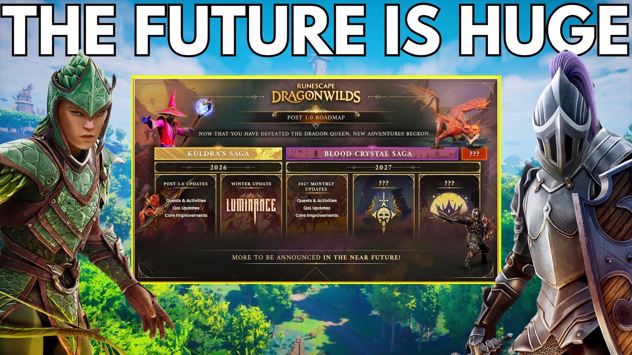 RuneScape Dragonwilds: Будущее масштабнее, чем мы думали!