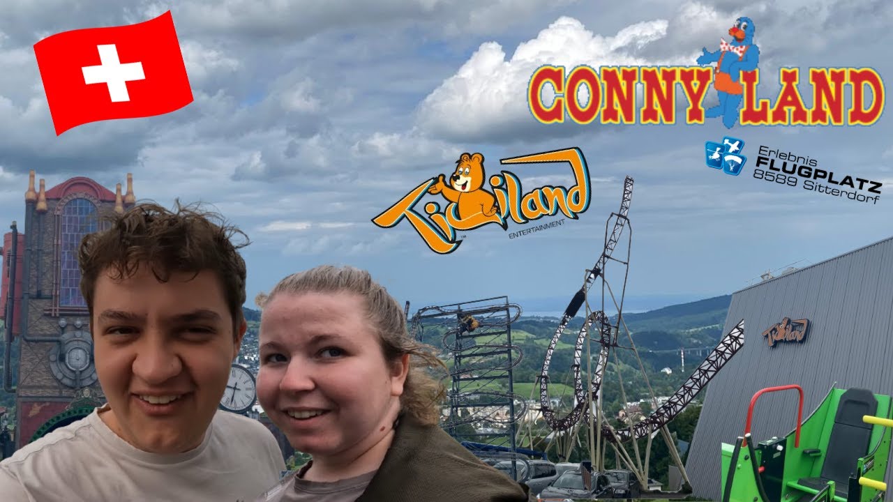 VLOG | Action pur in der Schweiz: Connyland, Alpine Coaster, Butterflys & mehr! 🇨🇭🎢✈️