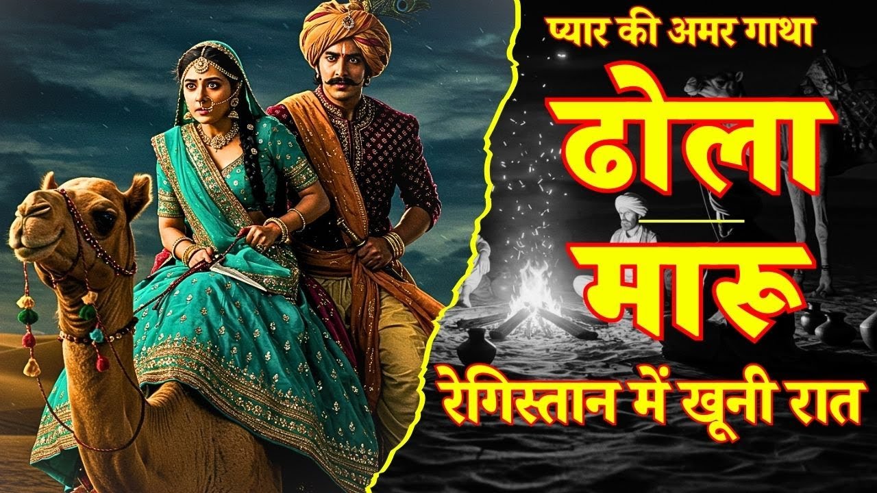ढोला-मारू की अमर प्रेम कहानी | बचपन की शादी, भूला हुआ वादा और रेगिस्तान में एक खूनी रात | Dhola Maru