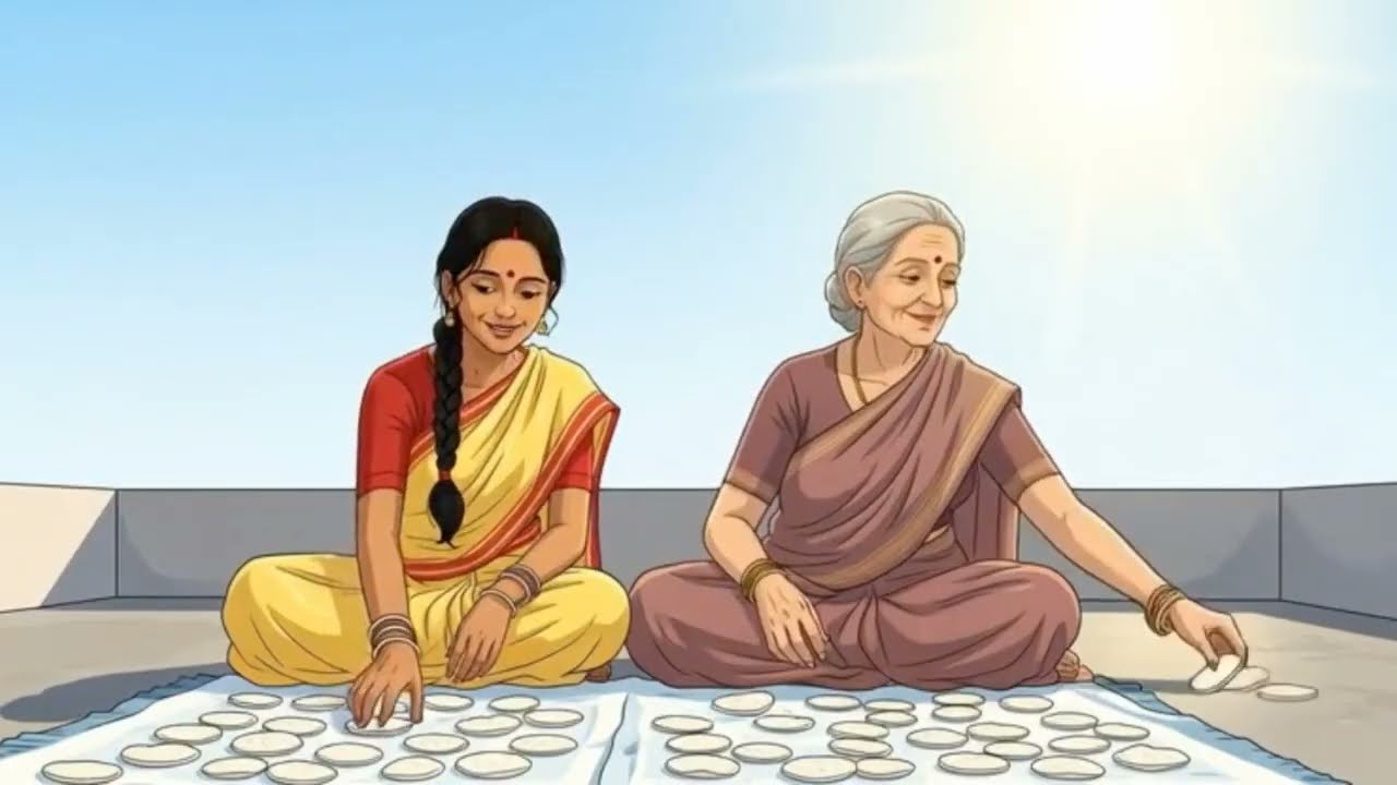 A Beautiful Day in an Indian Village 🌿 | Studio Ghibli Style || Morning to Night Routine 