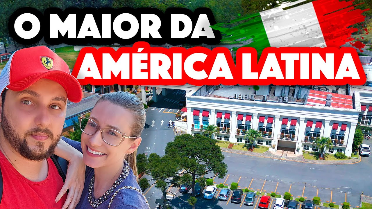 ALMOÇAMOS NO RESTAURANTE DE 4.500 LUGARES EM SANTA FELICIDADE - CURITIBA!