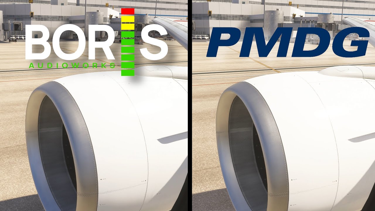 PMDG vs BORIS 777-300ER Sound Comparison | Microsoft Flight Simulator 2024