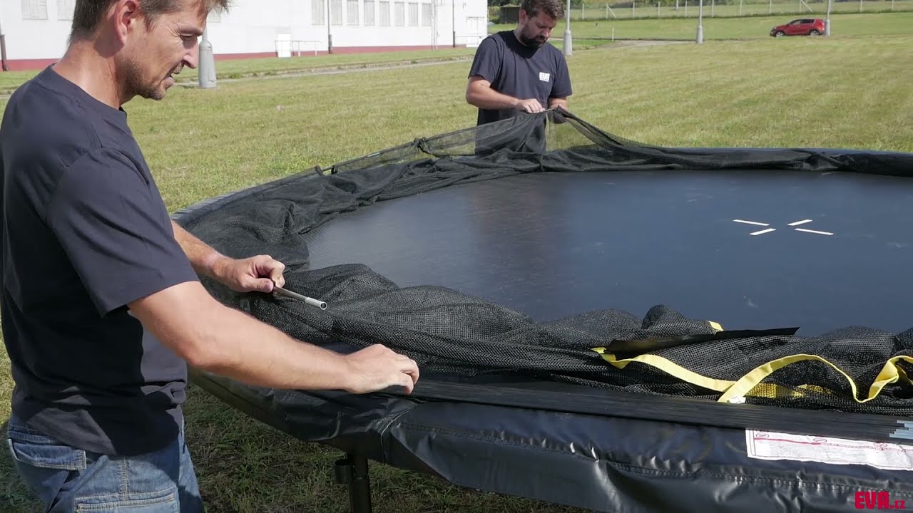 Trampolína Lagrada Premium 427 návod k sestavení. Eva.cz