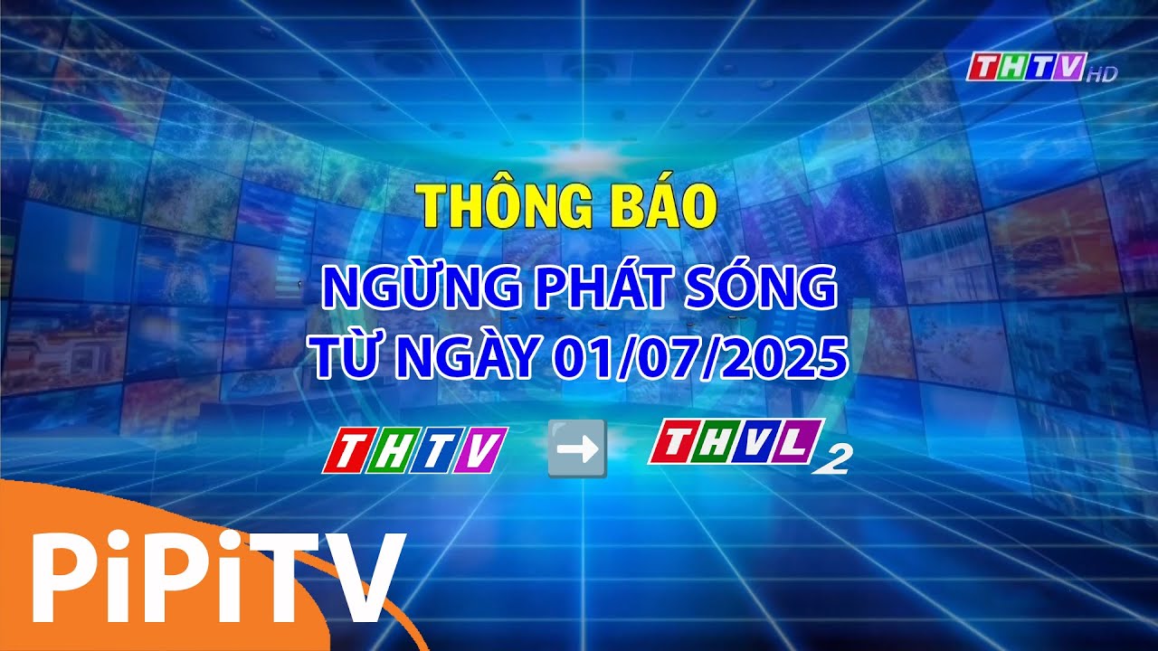 Khoảnh khắc k&ecirc;nh THTV (Tr&agrave; Vinh) ngừng ph&aacute;t s&oacute;ng & tiếp s&oacute;ng k&ecirc;nh THVL2 (Vĩnh Long) 01/07/2025
