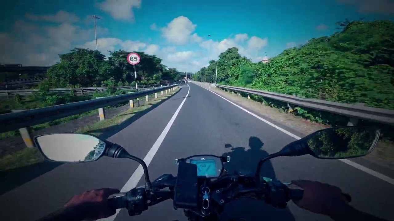 Morning Ride | POV | Cinematic | MotoVLOG | DJI Action 4 | Cigarettes after sex - Dark Vacay