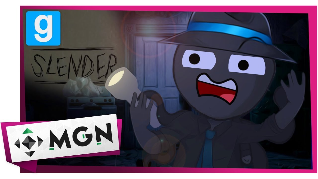 Uma noite INTENSA com o SLENDER! - GMOD ft. Marginal, vaiRENNER, M4GN4T4