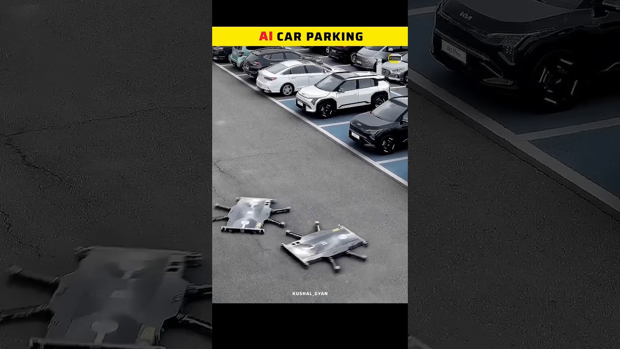 AI Parking Robot | ai power parking robot | Future of Smart Car Parking Technology |