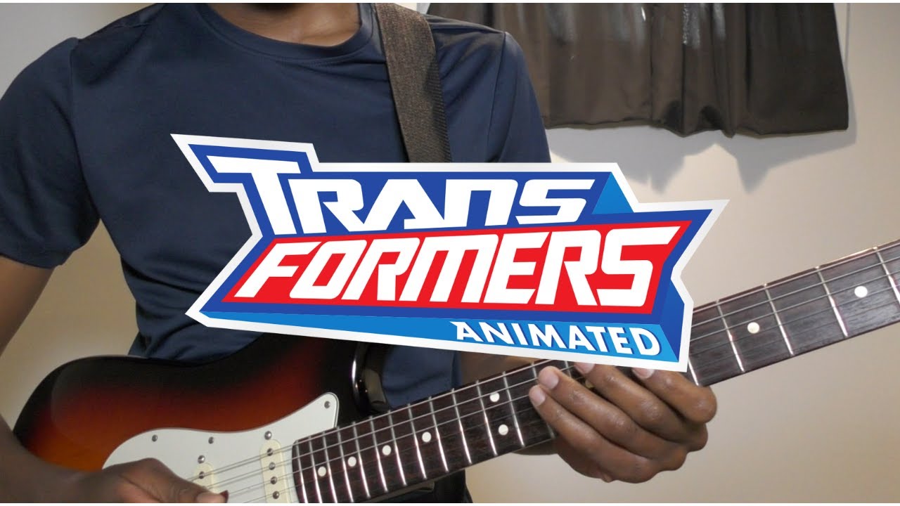 Transformers The Animated Series Theme On Guitar