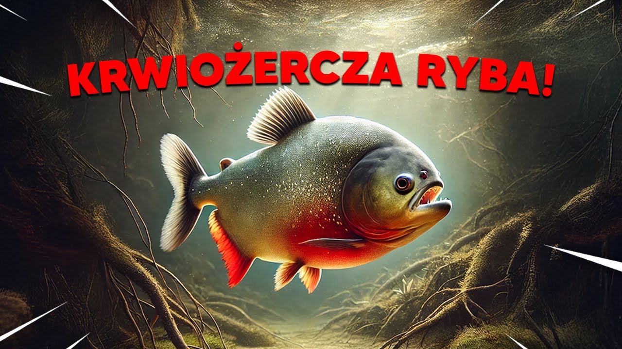 PIRANIA - RYBA KTÓRA NIE ZOSTAWI Z CIEBIE NIC!