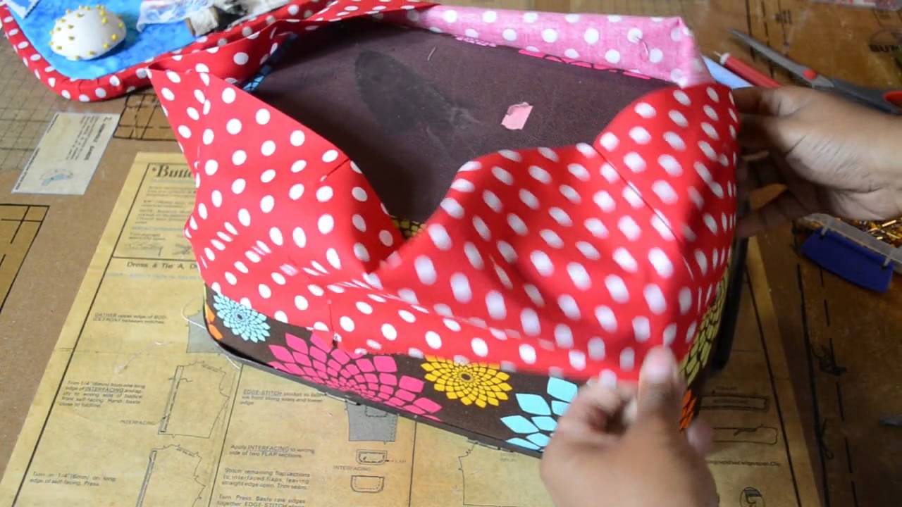 DIY: Sewing Basket Make Over - PART 2