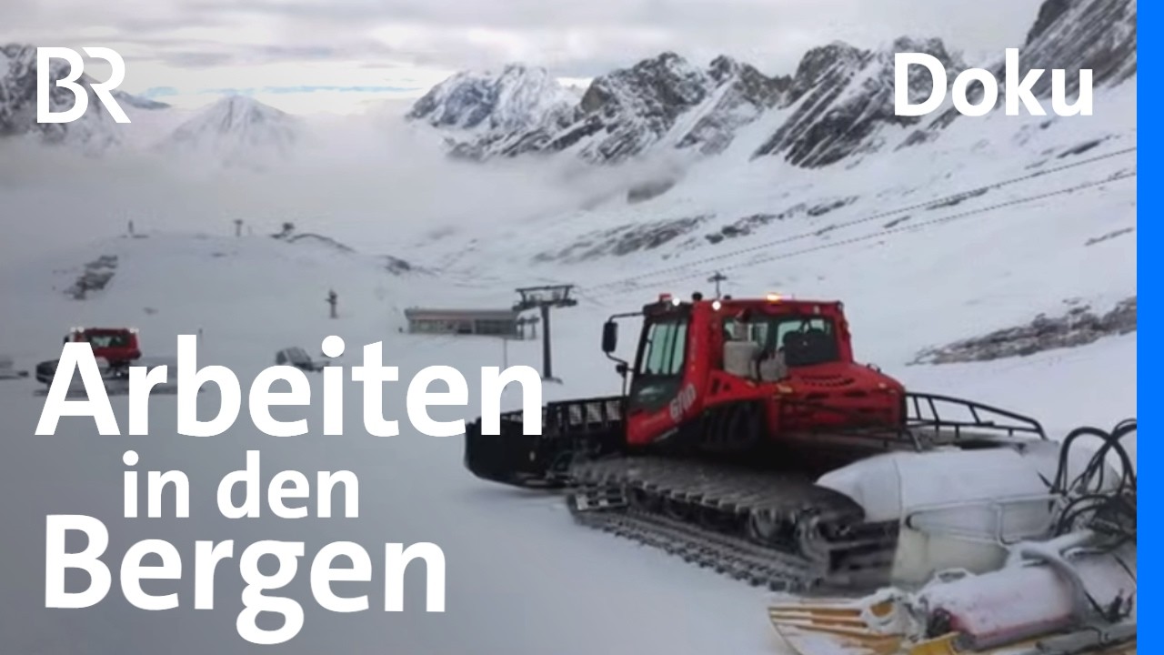 Hüttenwirte und Pistenraupenfahrer: Arbeiten in den Bergen im Winter | Unter unserem Himmel | BR