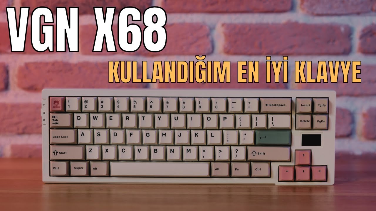Hayatımda Kullandığım En İyi Klavye! VGN X68 İnceleme!