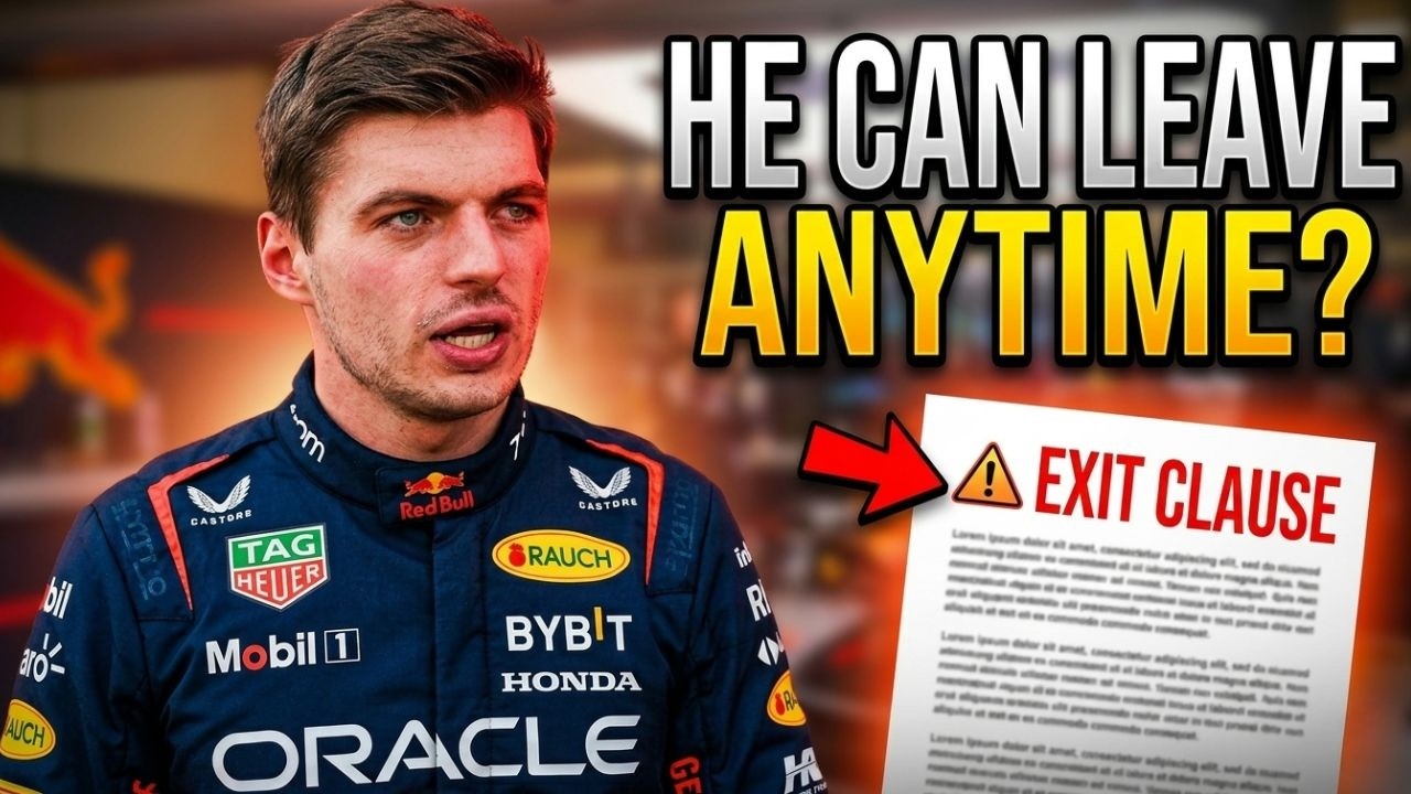 Max Verstappen&rsquo;s Exit Clause Just Leaked&hellip; And It&rsquo;s Bad News For Red Bull