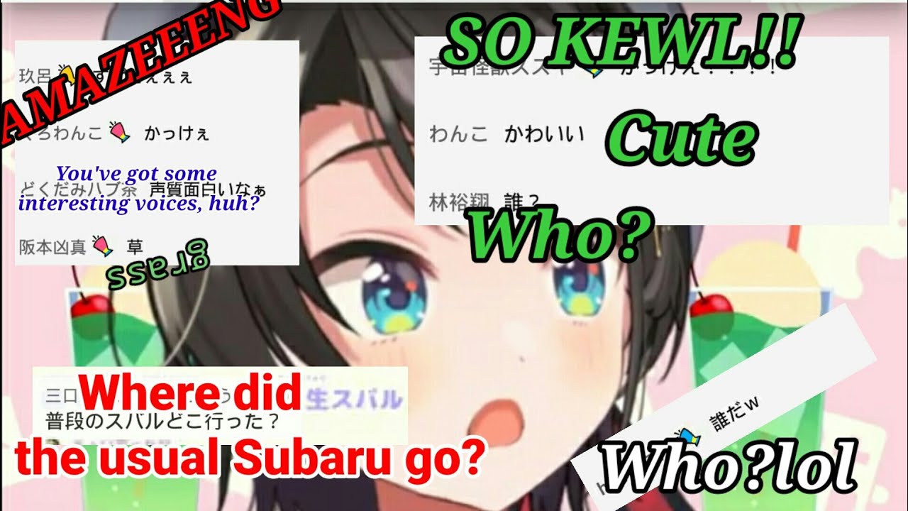 All Kind Of Subaru Voices In 1 Minute?