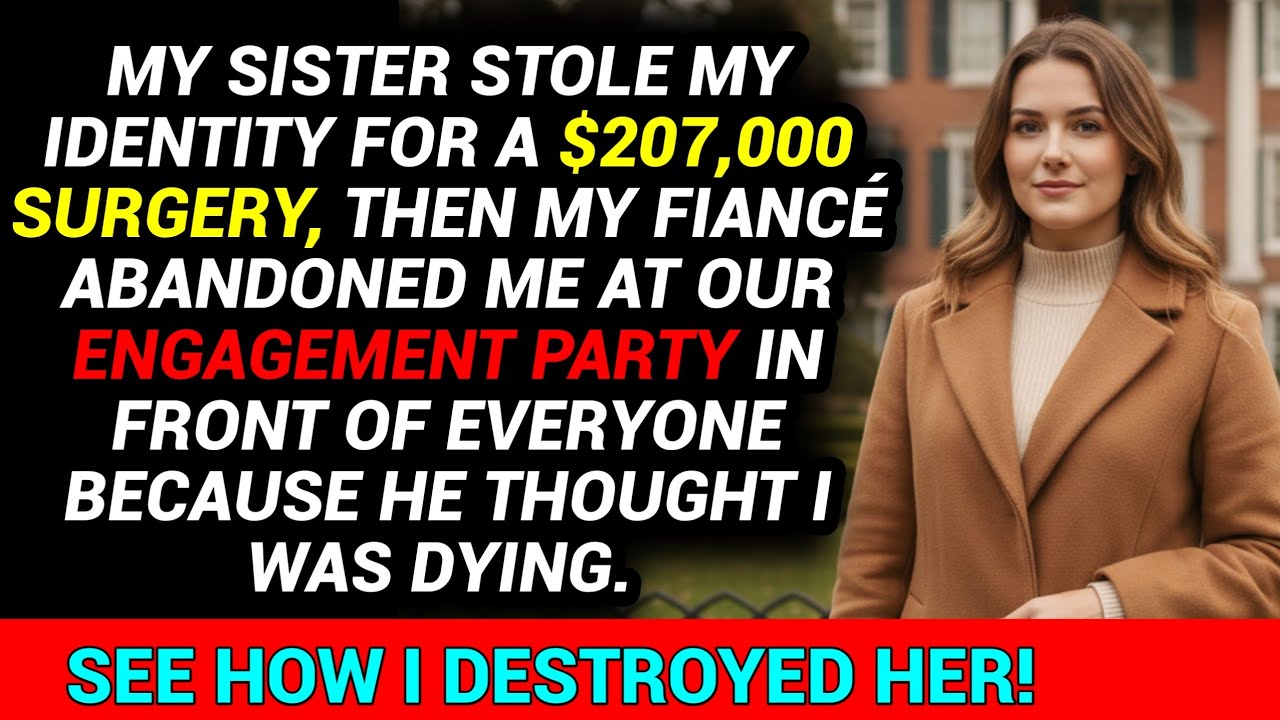My Sister Stole My Identity for a $207,000 Surgery, Then My Fiance Left Me at Our Engagement Party.