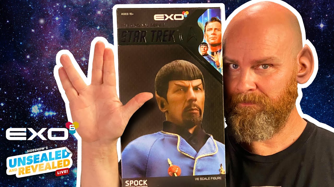 EXO-6 Mirror Universe Spock Star Trek Figure Unboxing | Unsealed and Revealed