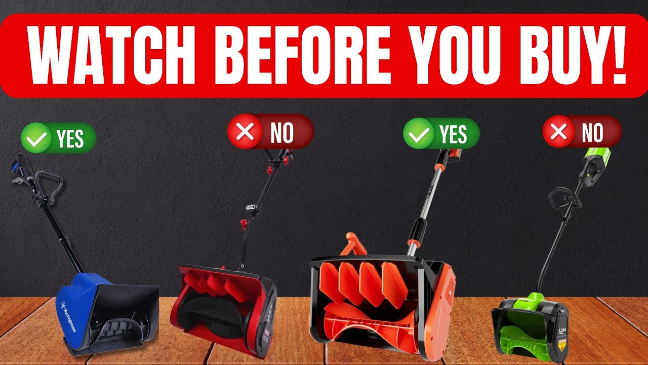 7 Best Electric Snow Shovel on Amazon - Best Cordless Snow Shovel 2026