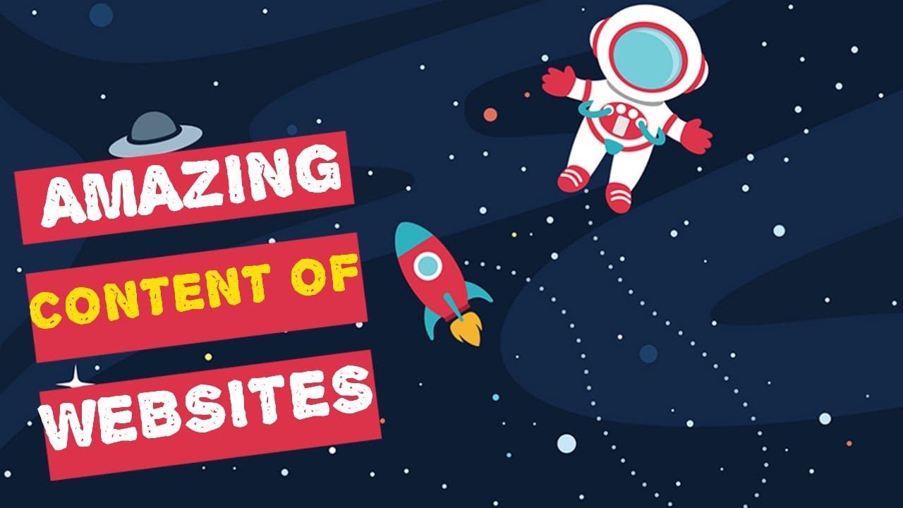 How to make content any website with css and html