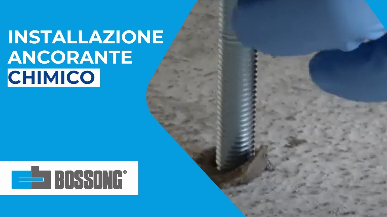 Bossong Ancorante chimico installazione