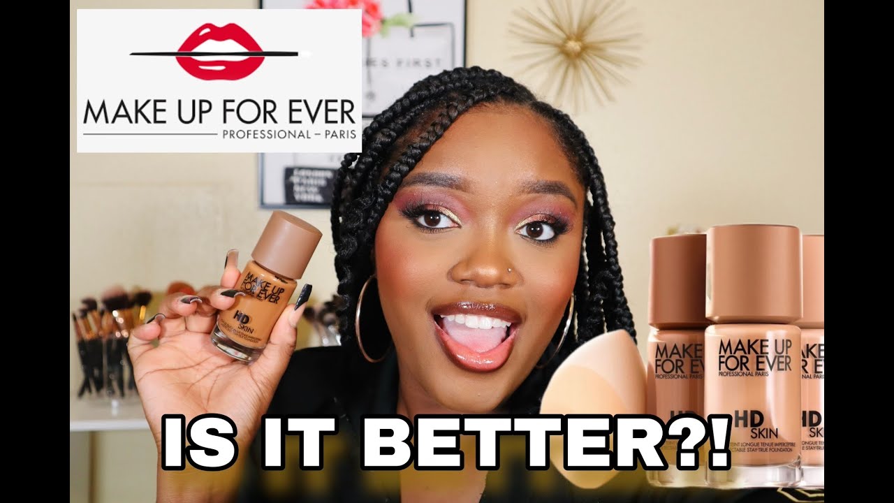 *NEW* MAKEUP FOREVER HD SKIN UNDETECTABLE FOUNDATION FIRST IMPRESSIONS + TRY ON