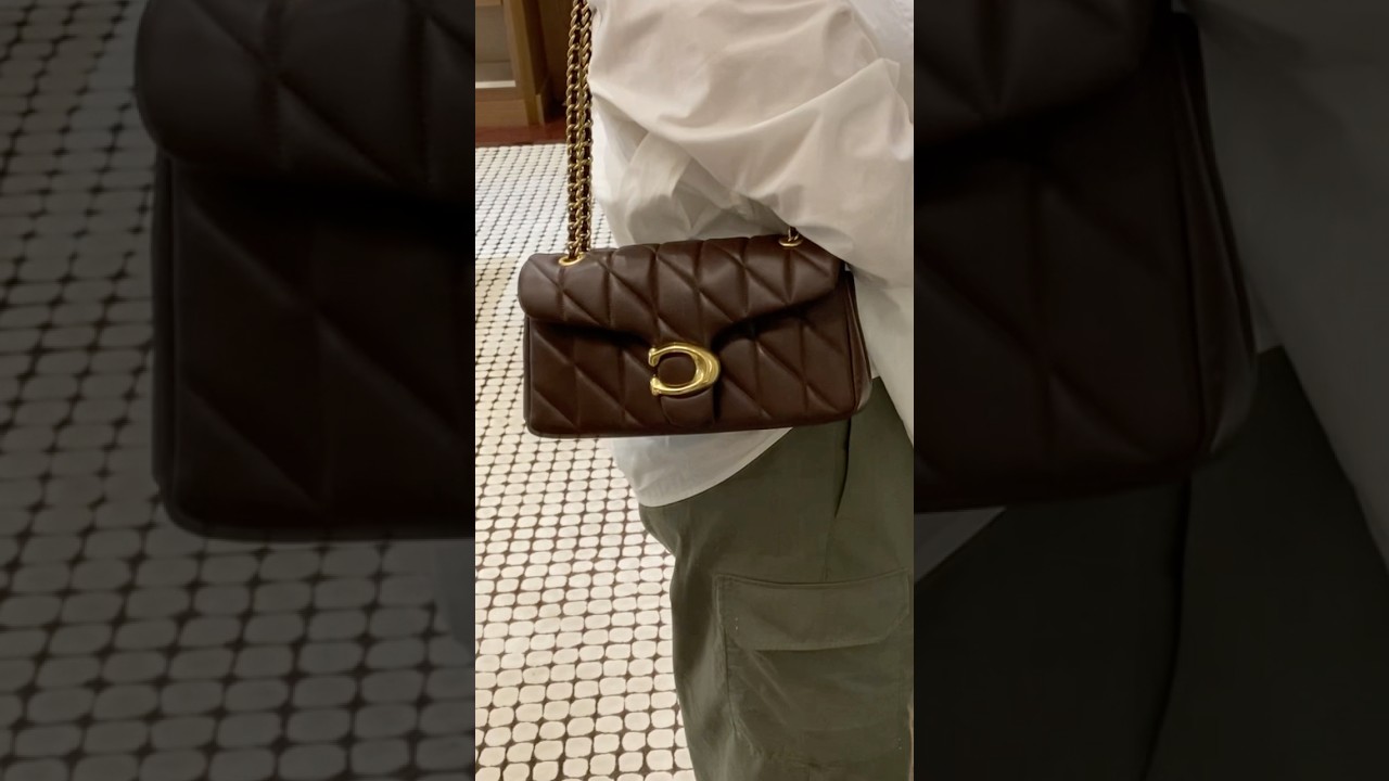 Quilted Coach Tabby 26 #shopping #bag #coachbag