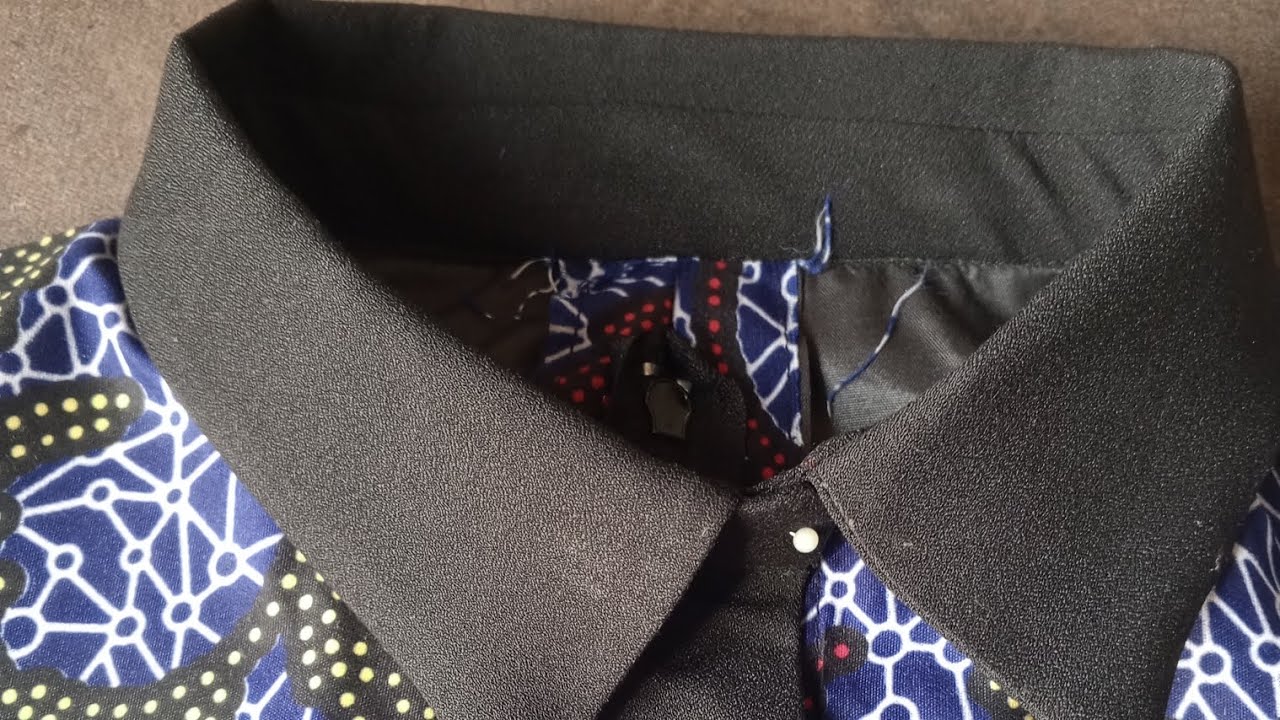 how to sew a shirt collar step by step