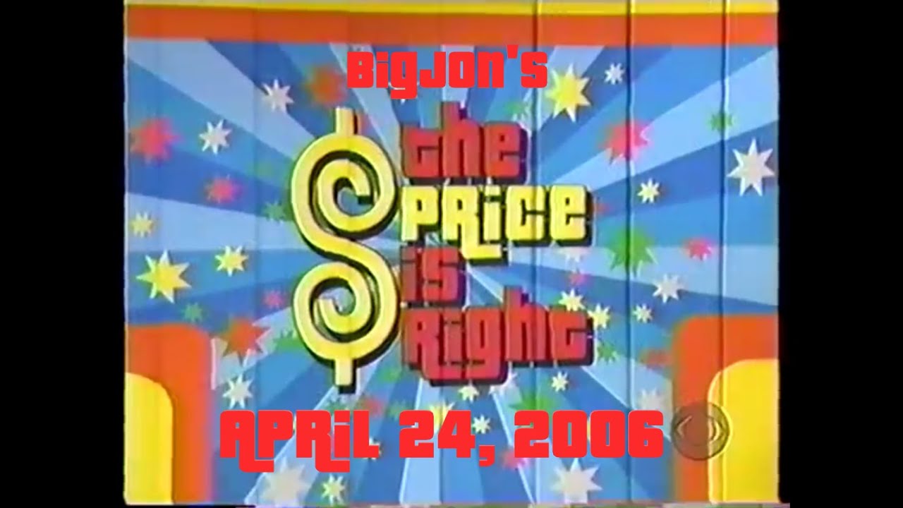 BigJon's The Price Is Right Remake Game (April 24, 2006)