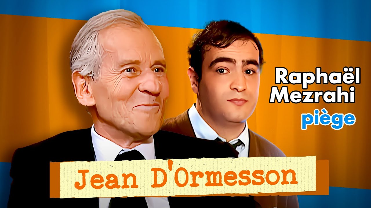 Jean d’Ormesson a été impressionné ! - Les interviews de Raphaël Mezrahi