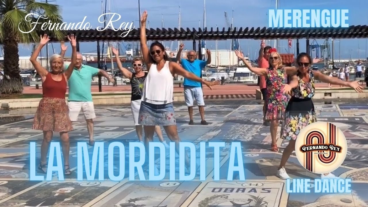 La Mordidita ( Merengue ) Baile en Linea ★ Line Dance ★ Ballo di Gruppo ★ Choreo