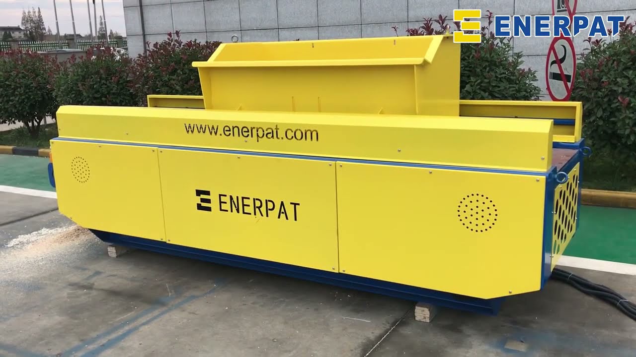 Enerpat Wood Shaving Machine making small size wood shavings for pets,chickens bedding