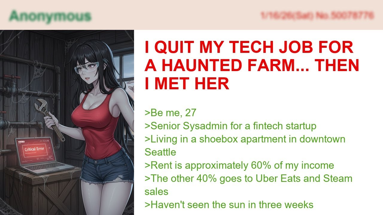 I Quit My Tech Job For A Haunted Farm... Then I Met HER