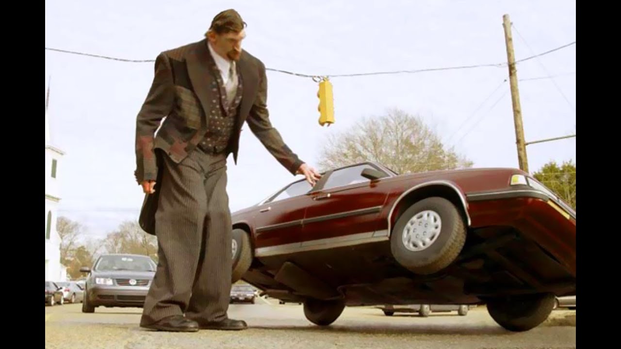 The Ten Foot Man?  Matthew McGrory- World's Tallest Actor!  Earth's Giants