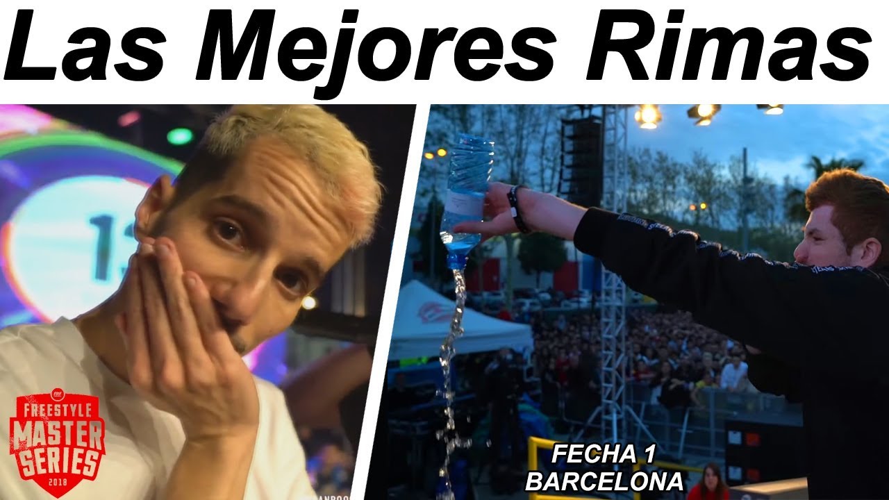 Las MEJORES RIMAS de FMS Barcelona 1º Jornada 2018 - Subtitulado