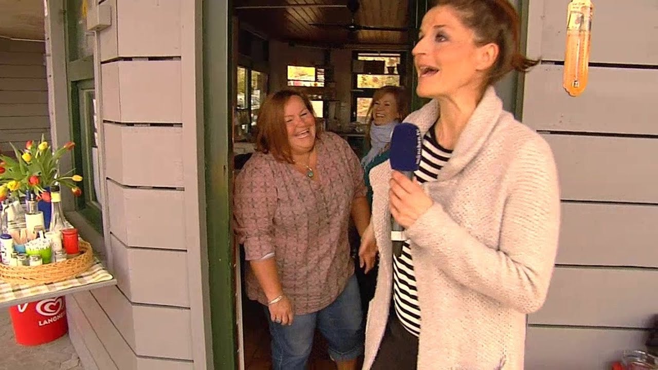 Weßling - Bei Kioskbesitzerin Gitti Forner am Weßlinger See - Ortschaft der Woche