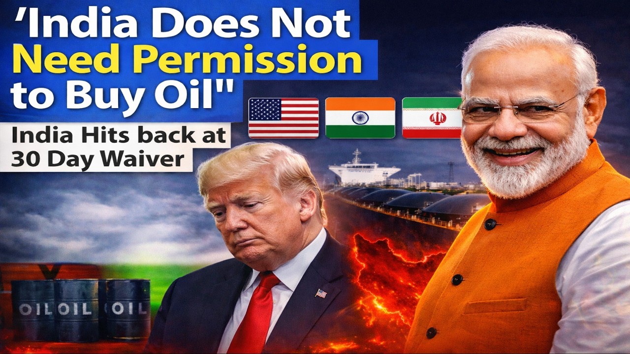 US Warns India On Oil Deal? | India Says We Don’t Need Permission | Geopolitics Explained