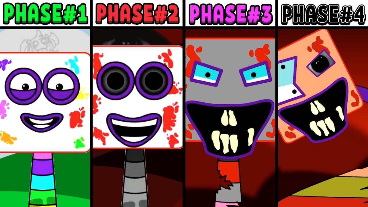 All Phases in New Incredibox Sprunki Oc of Seventeen: From Phase 1 to Phase 4
