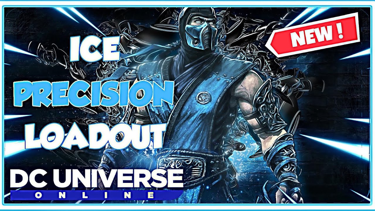 DCUO New [Precision] ICE DPS LOADOUT | Single + Range | ((2022))