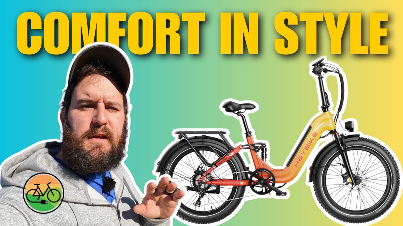 Heybike Horizon Review! The Unique Colored Full Suspension Folding eBike
