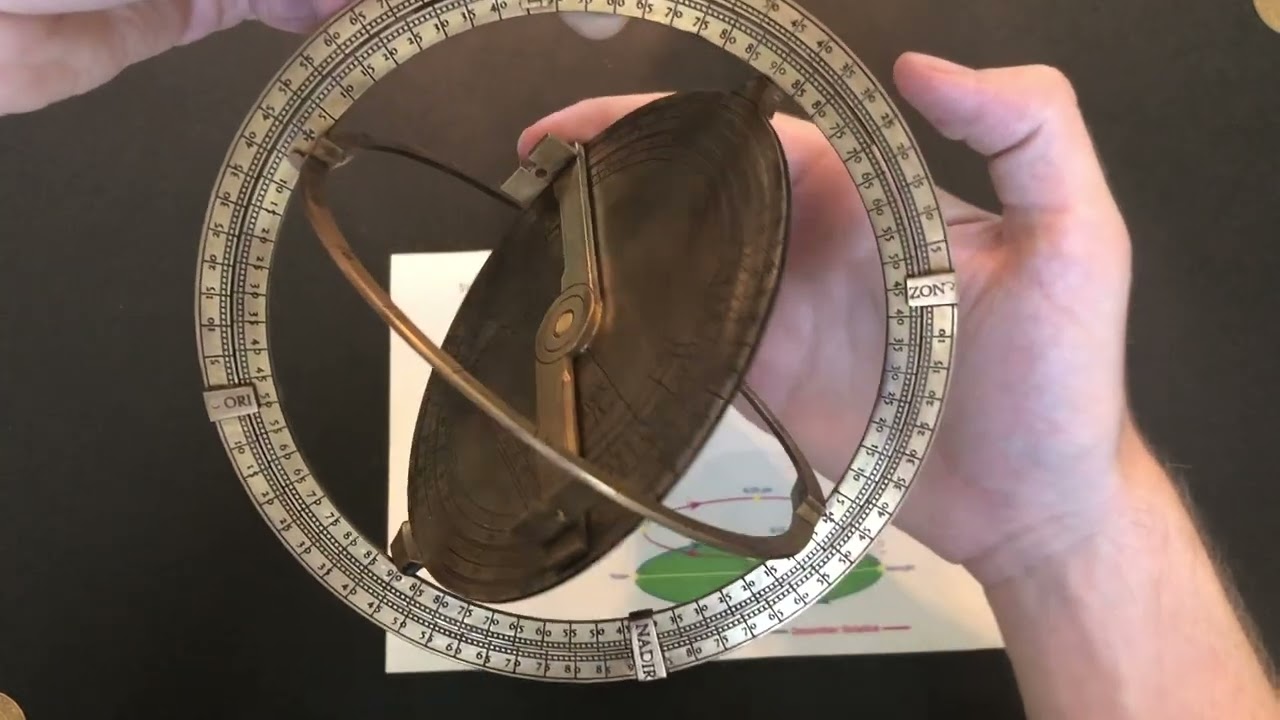 Using the Astronomical Ring Dial as an Armillary Sphere | BC Gnomonics